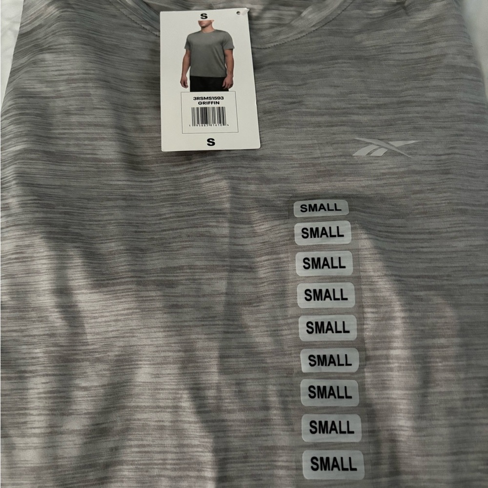 Reebok Heather Gray Performance Tee